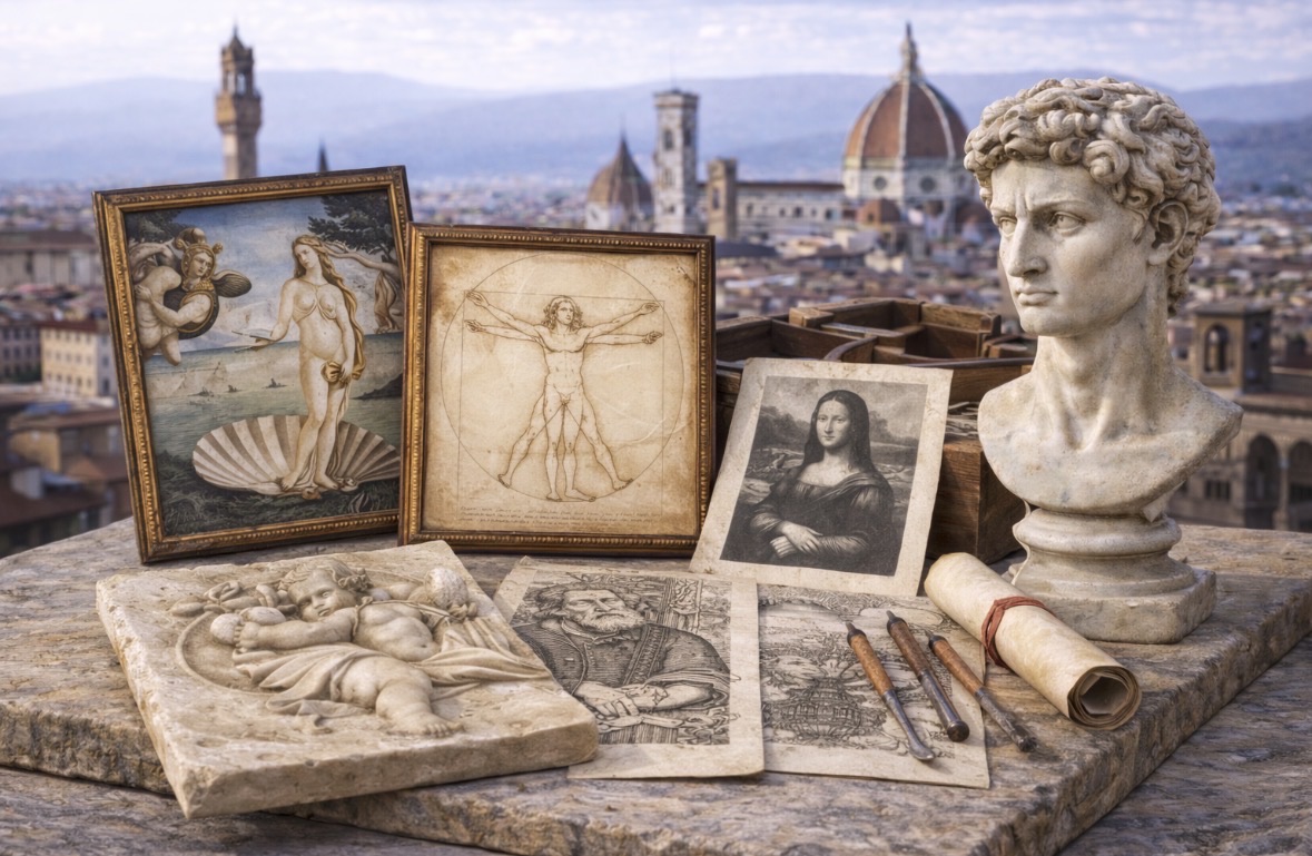 Riproduzioni artistiche (stampe, incisioni, calchi)