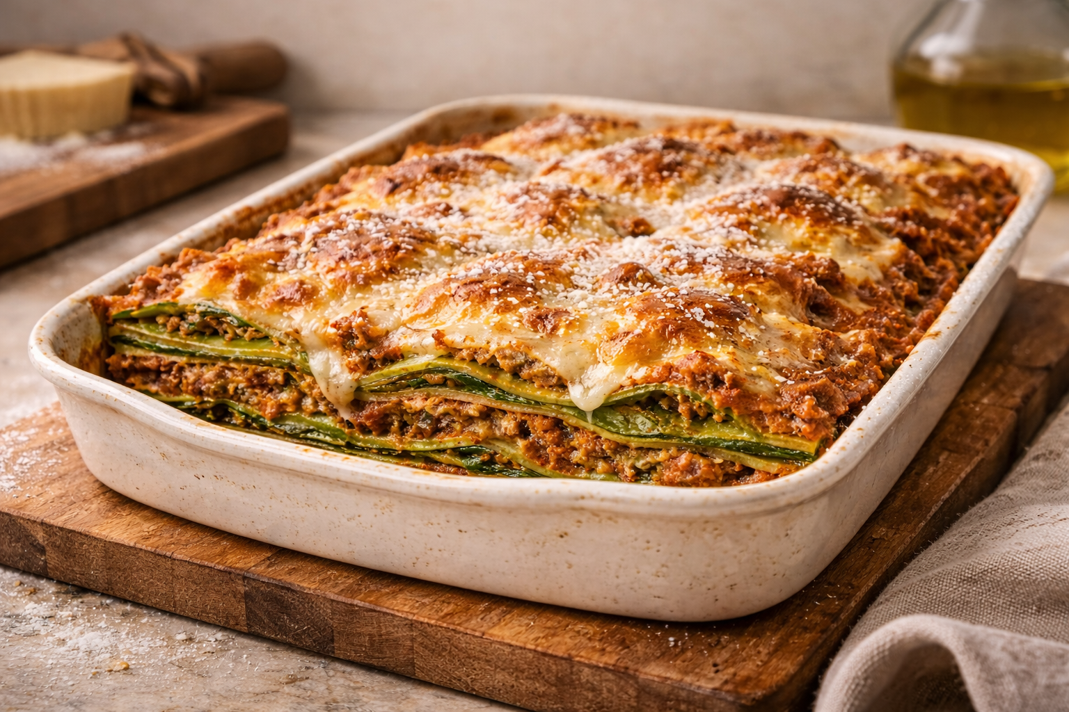 Lasagne verdi alla bolognese