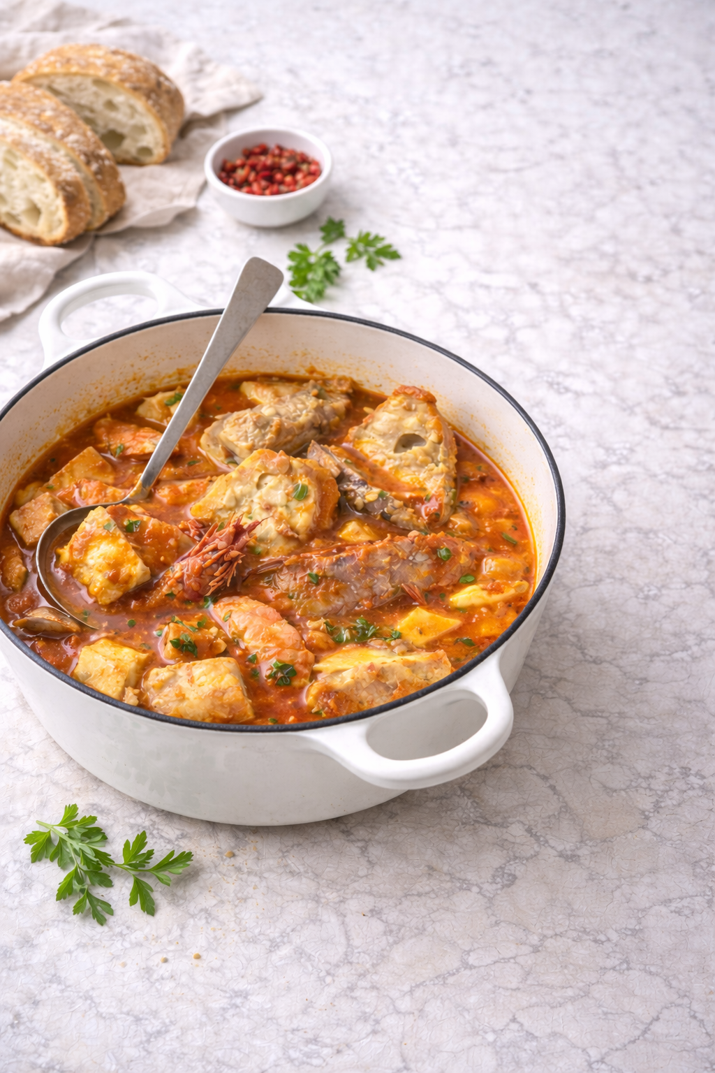 Brodetto all’anconetana (preparato o ricettario locale)