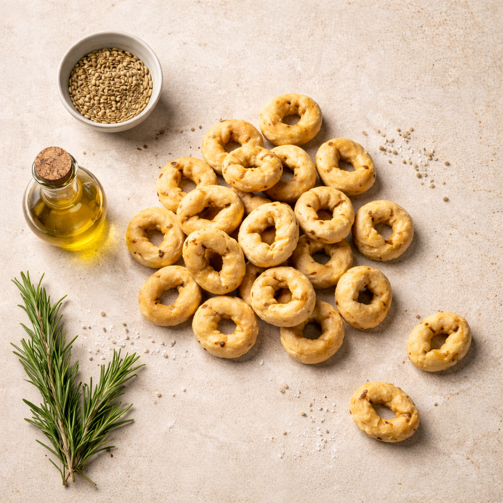 Taralli pugliesi al finocchio