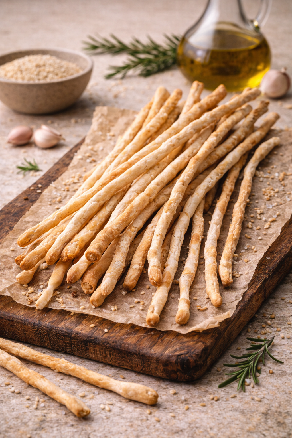 Grissini torinesi (Rubatà o stirati)