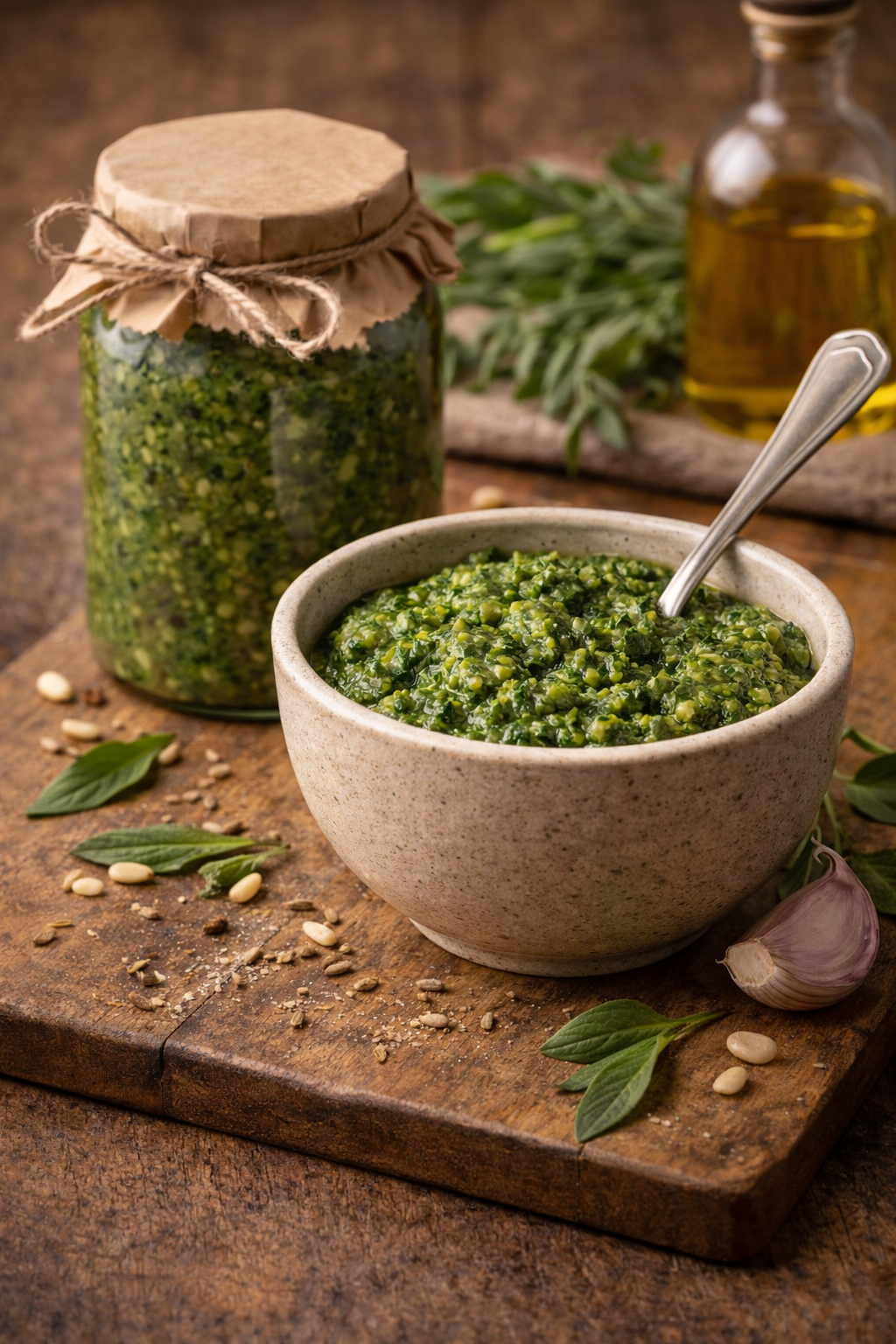 Sclopit (Silene) conservato o pesto
