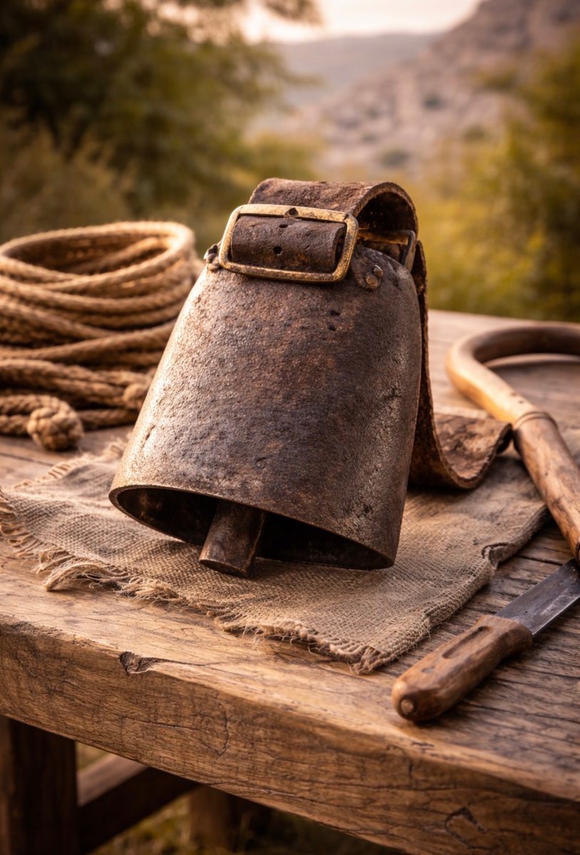 Campanaccio pastorale in ferro