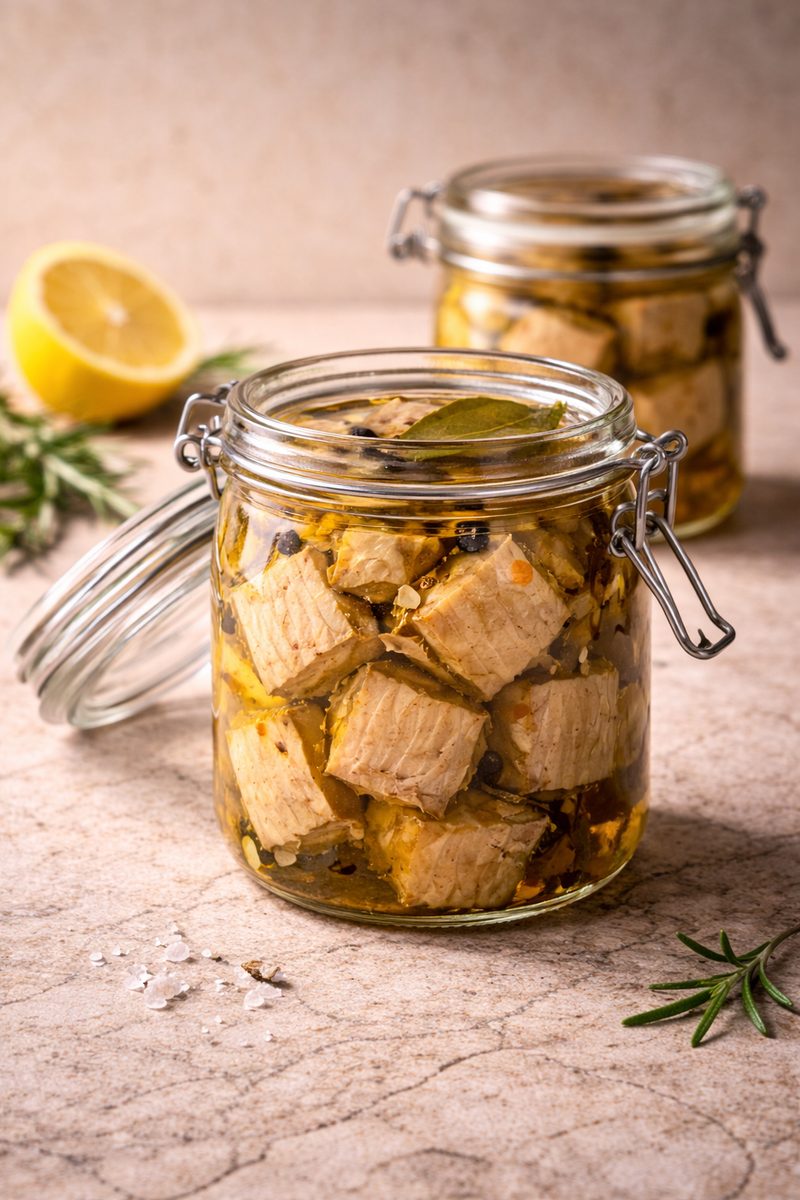 Conserve di pesce spada dello Stretto