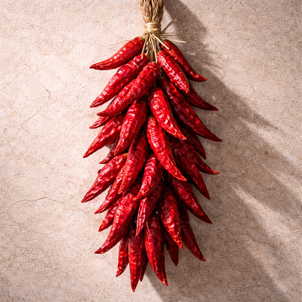 Treccia di peperoncino calabrese