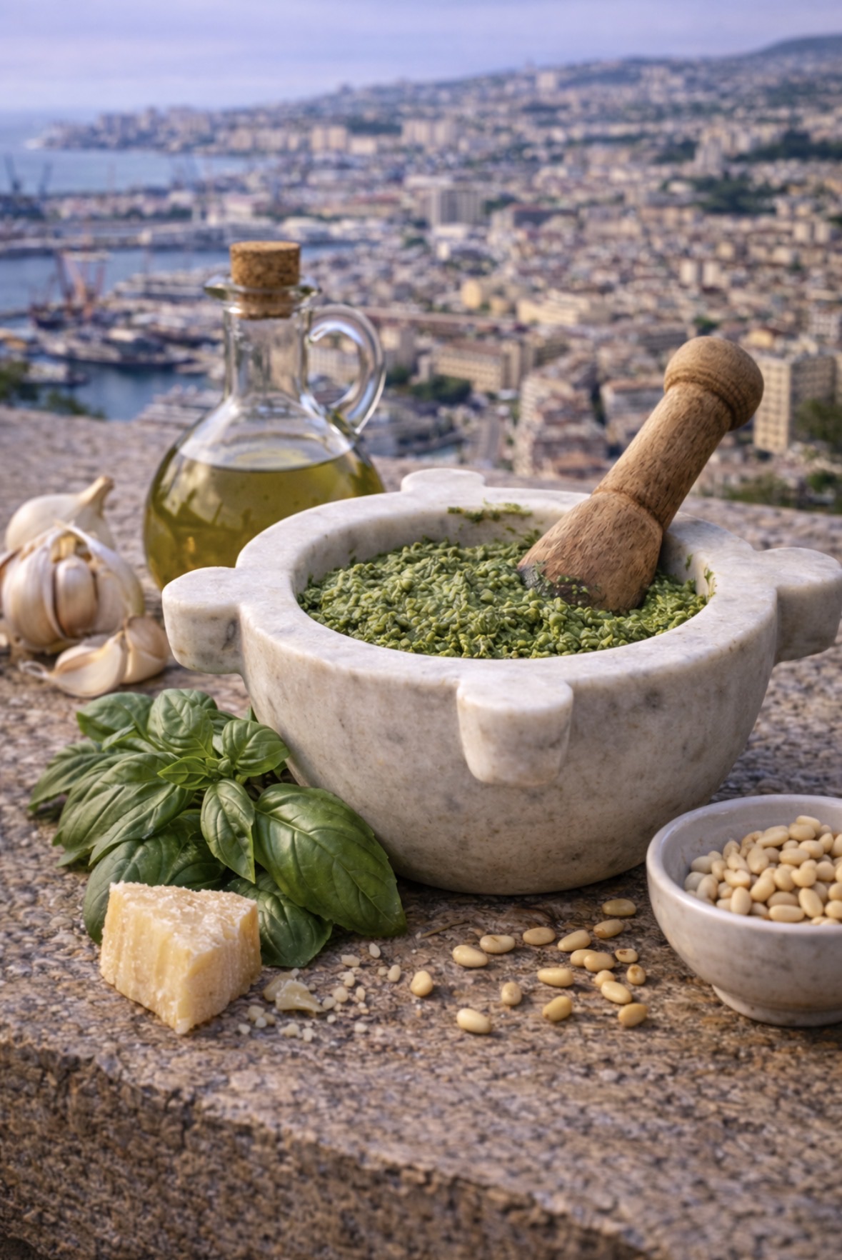 Pesto genovese tradizionale