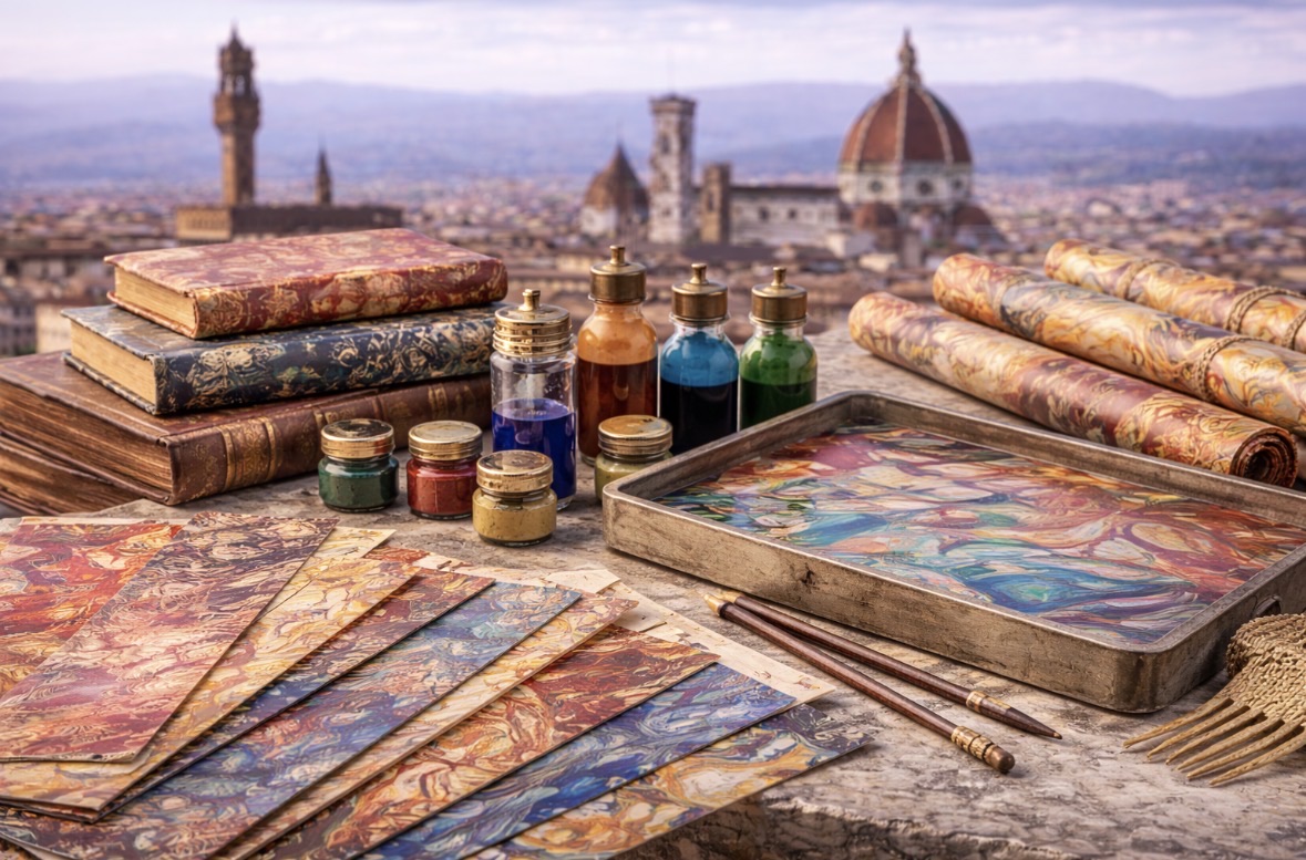 Carta marmorizzata Fiorentina