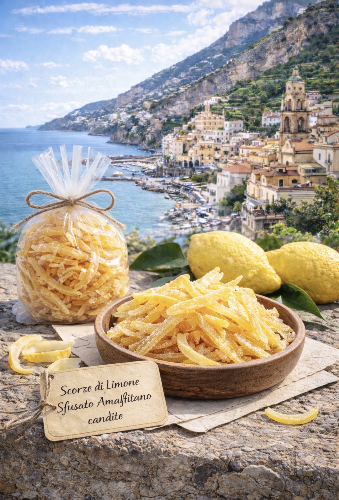 Scorze di Limone Sfusato Amalfitano candite
