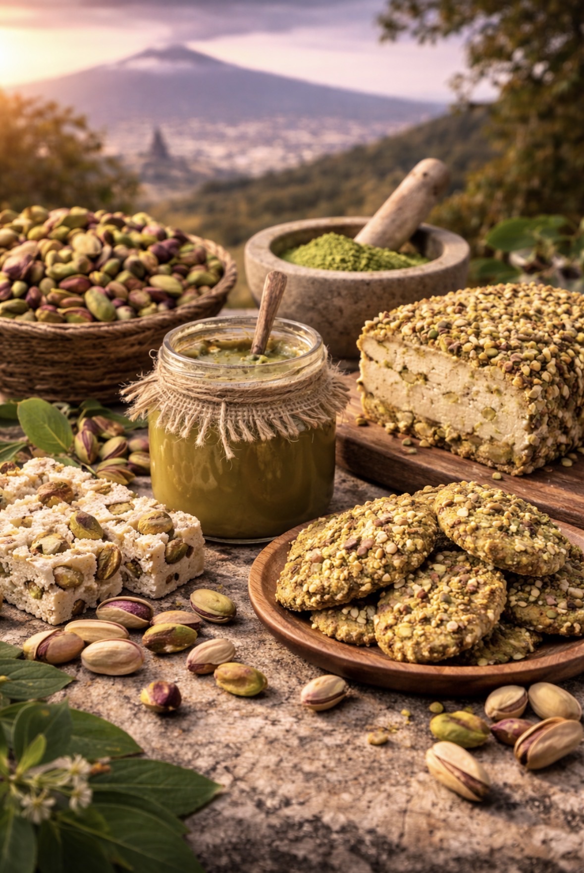 Pistacchio dell’Etna (traditional processing)