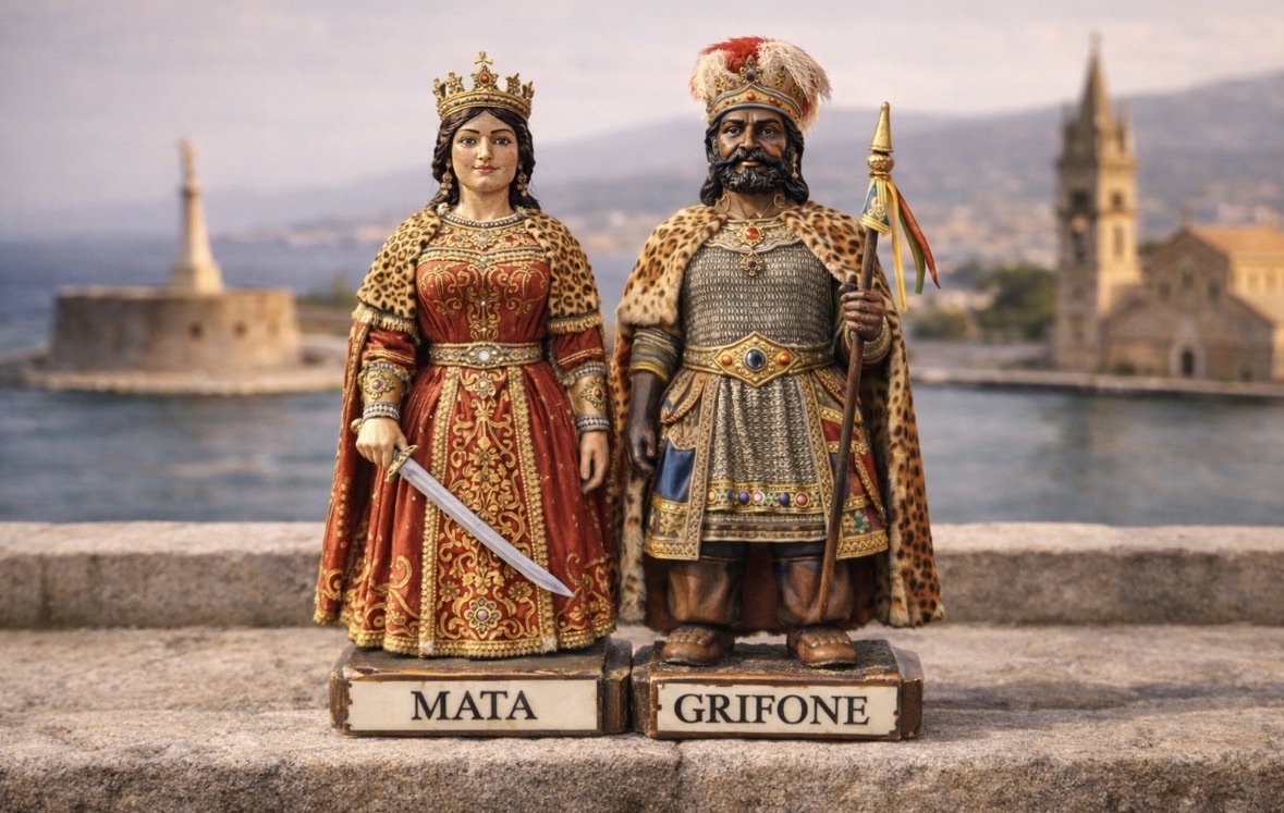 Puppet of the Giants Mata and Grifone