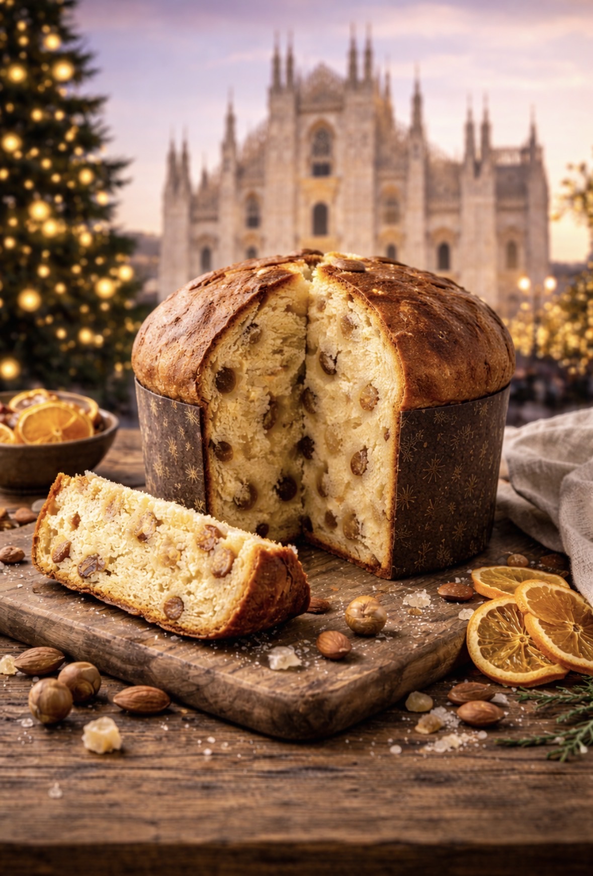 Panettone milanese tradizionale