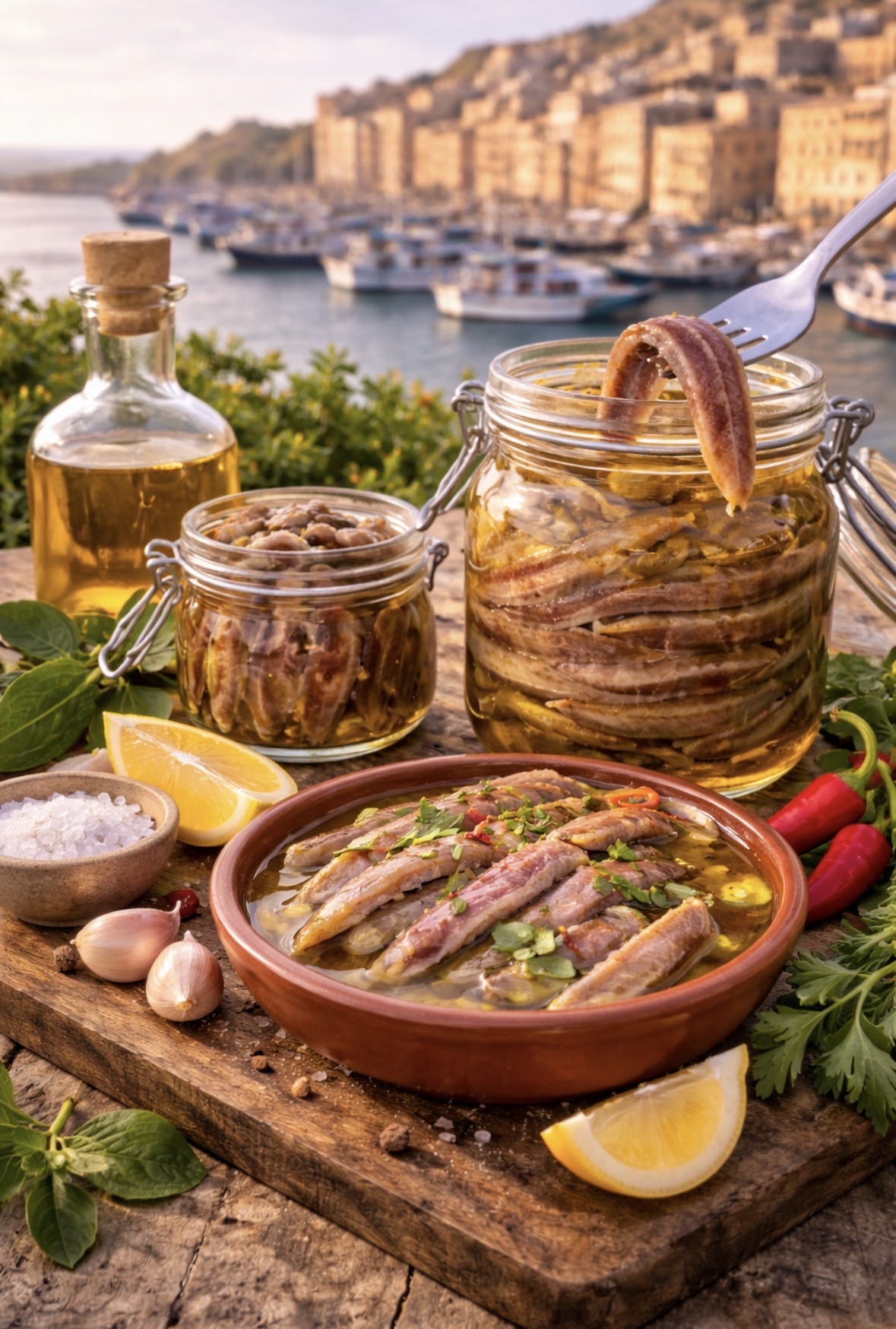 Acciughe sott’olio di Sciacca