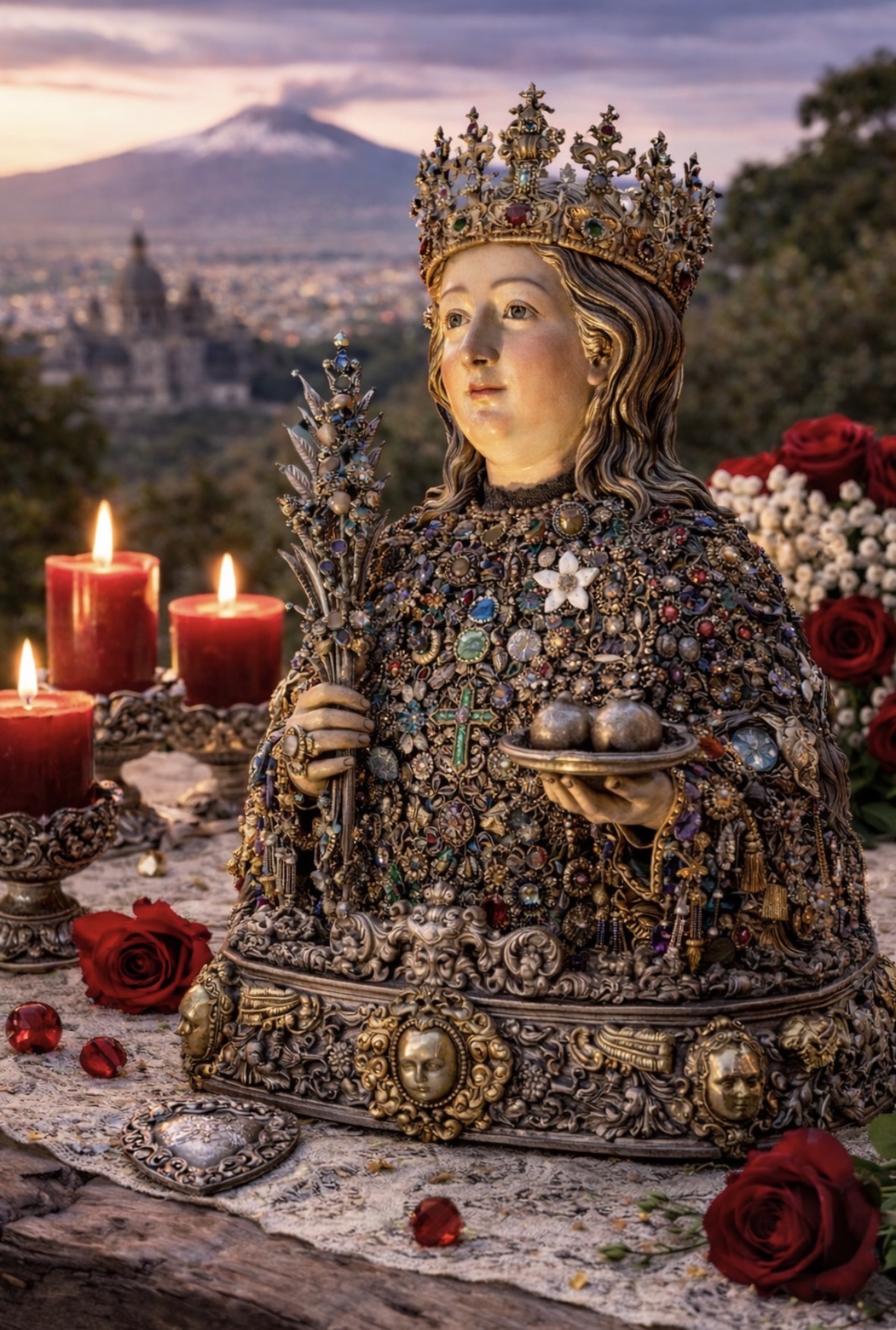 Devotional object linked to Sant’Agata