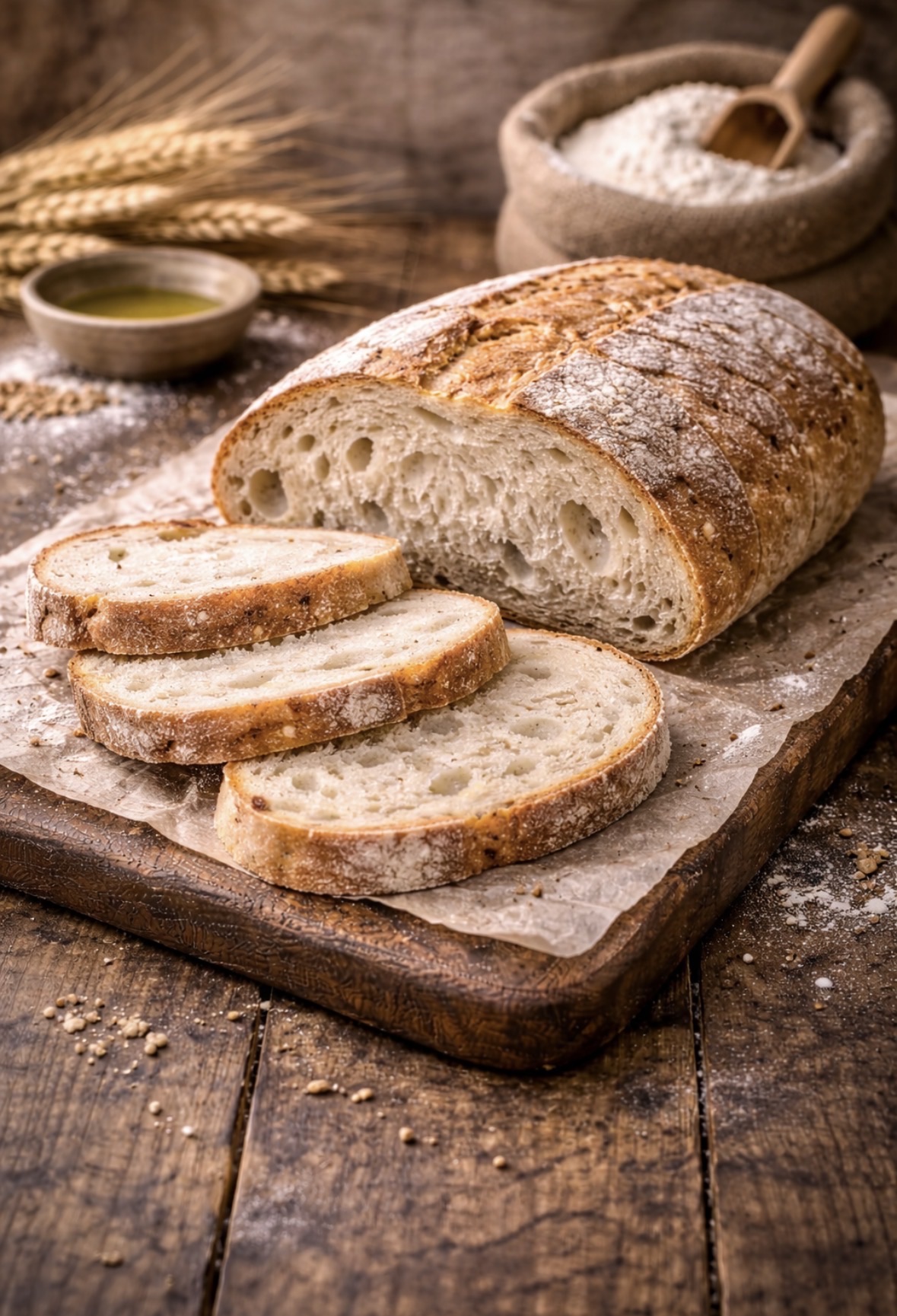 Pane toscano (pane sciocco)