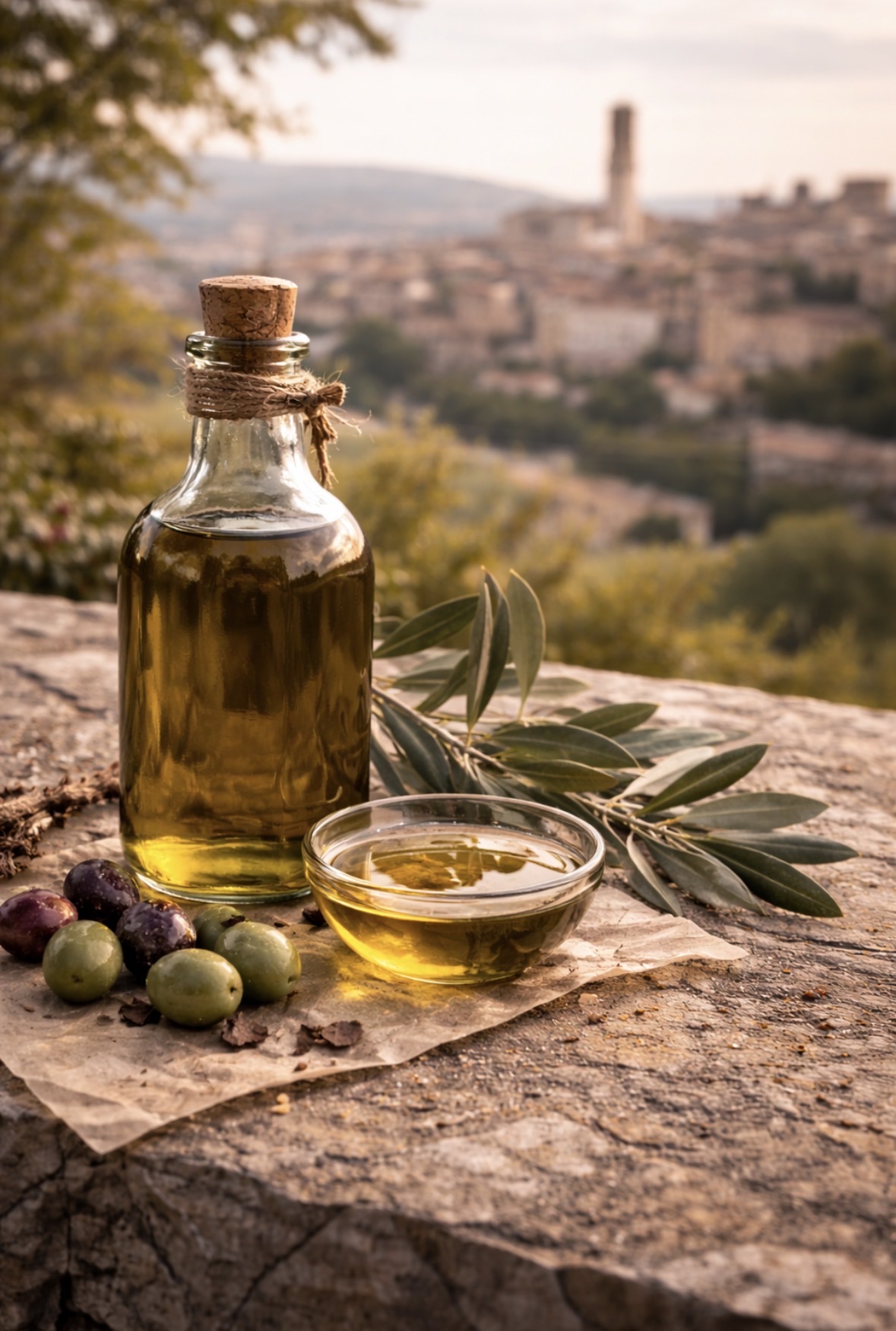 Olio extravergine  delle colline perugine