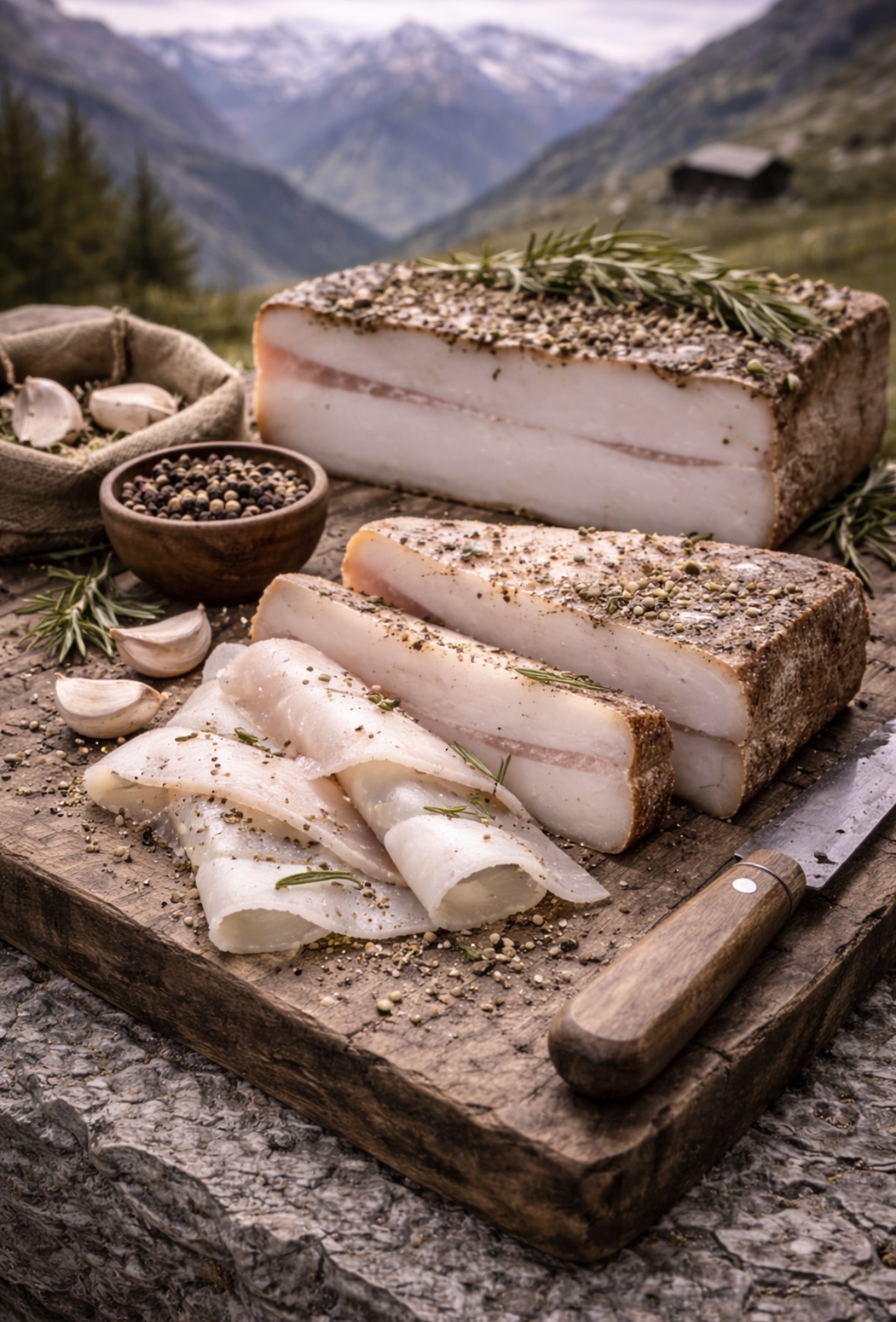 Lardo valdostano tradizionale