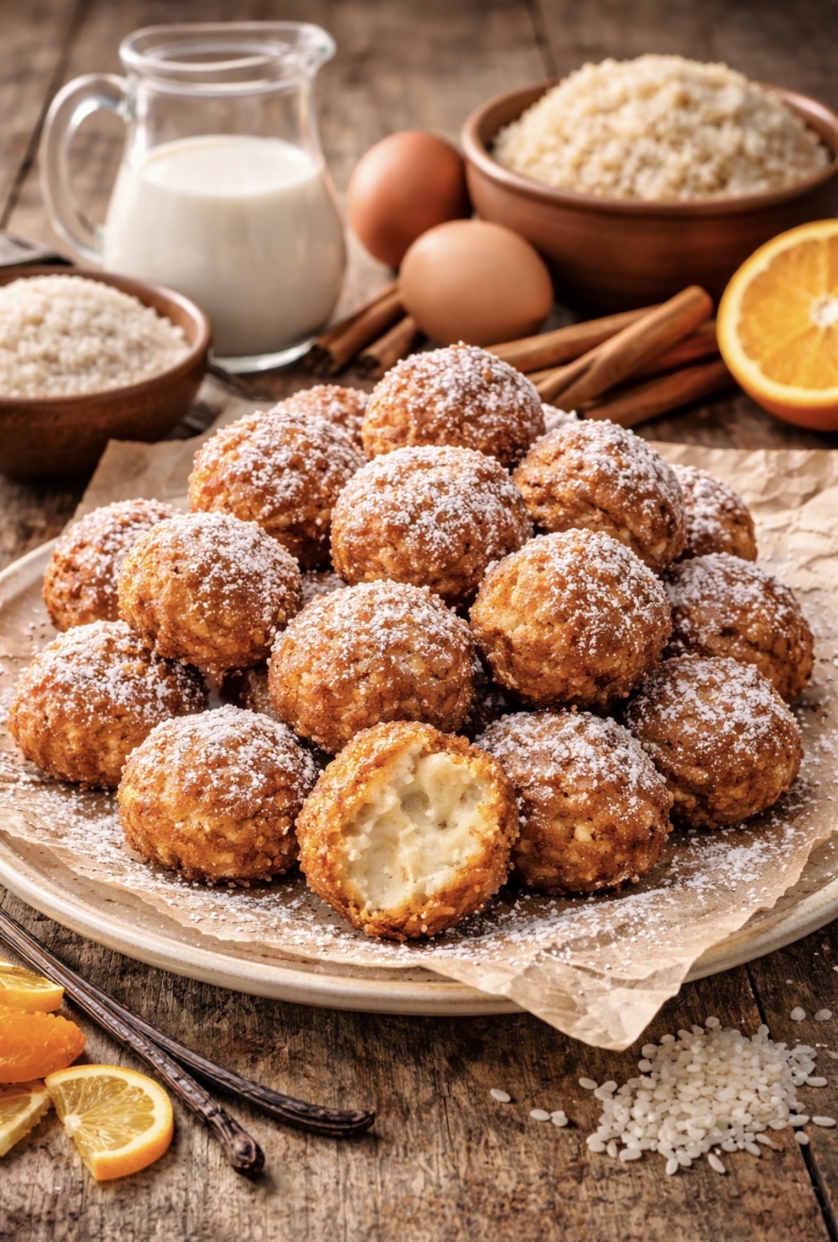Frittelle di riso di San Giuseppe