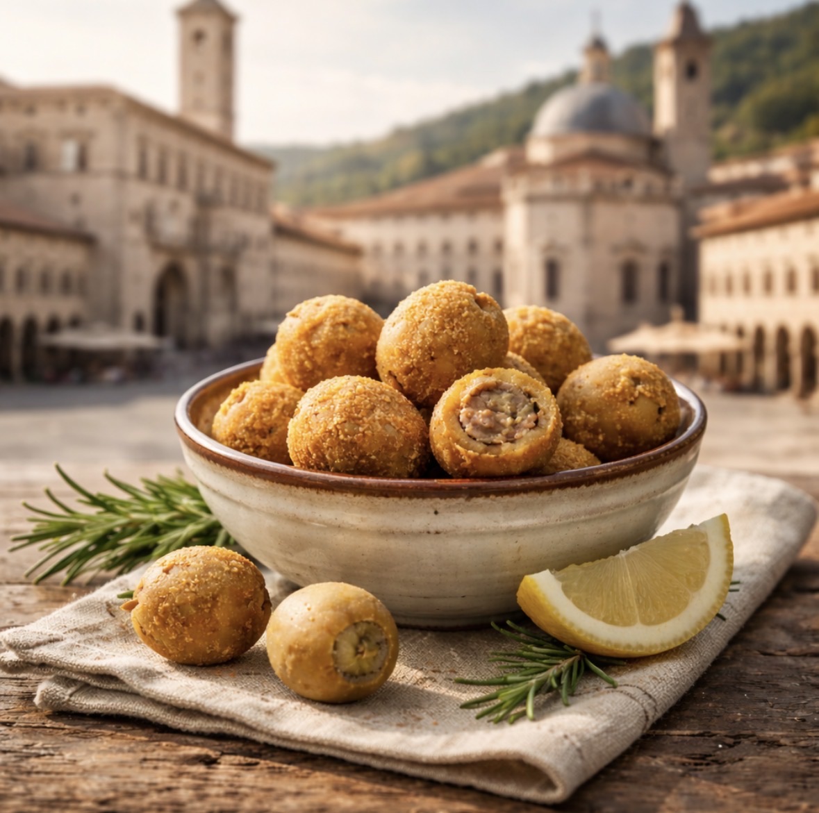 Olive all’ascolana tradizionali