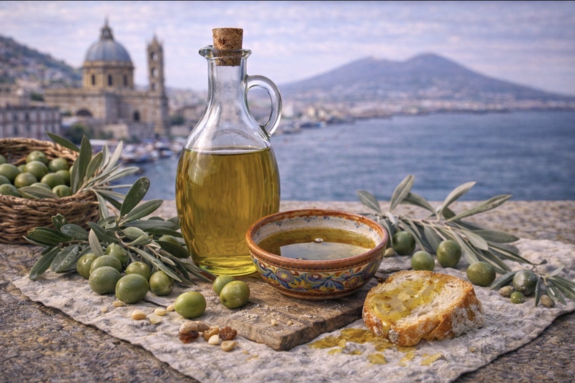 Extra virgin olive oil from the Palermo countryside