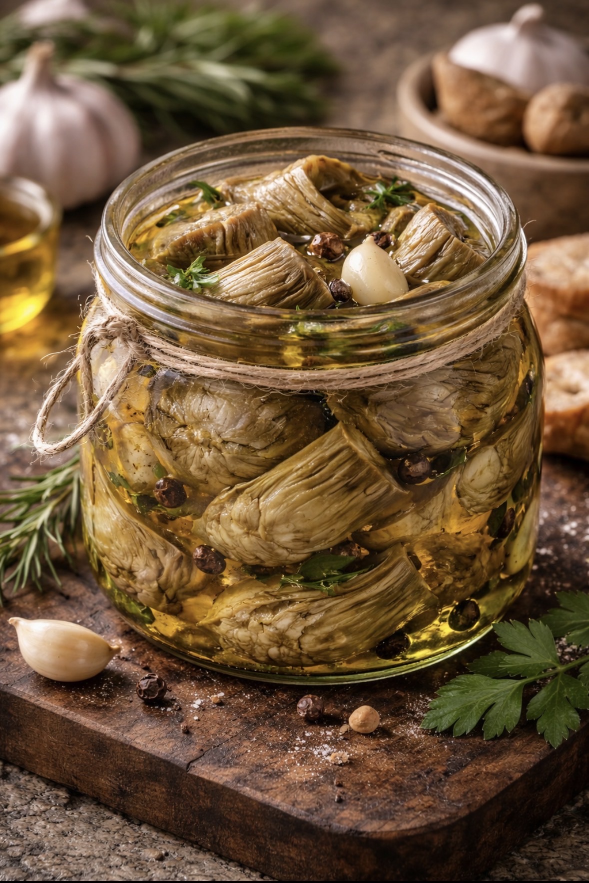 Carciofi romani in olive oil