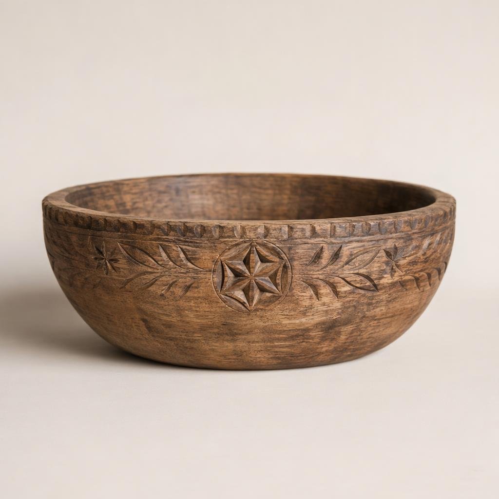 Oggetti in legno intagliato valdostano — souvenir autentico di Aosta