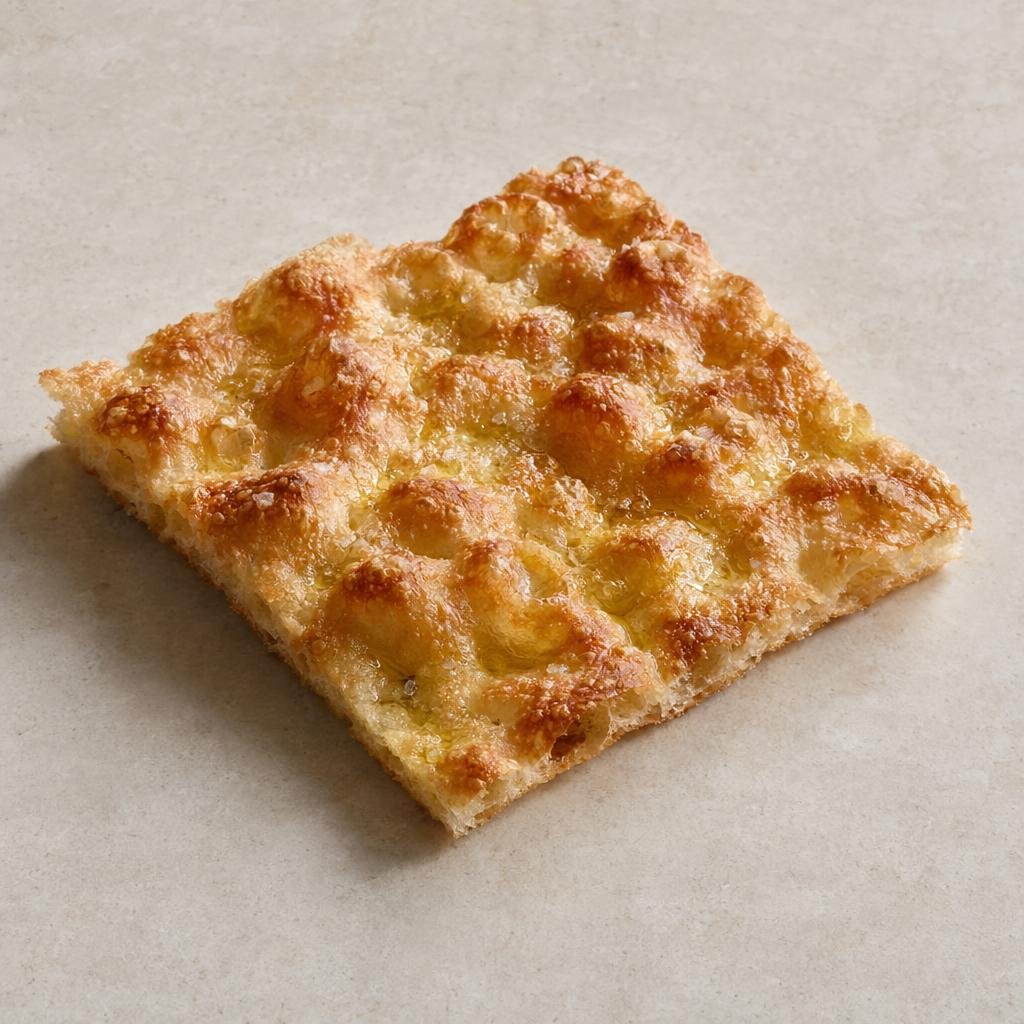 Pizza bianca romana — souvenir autentico di Roma