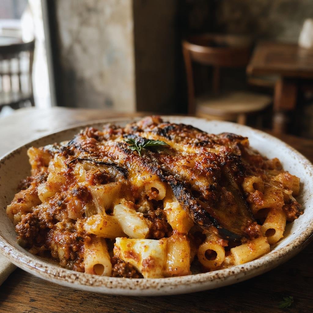 Pasta 'ncasciata alla messinese — piatto tipico di Messina