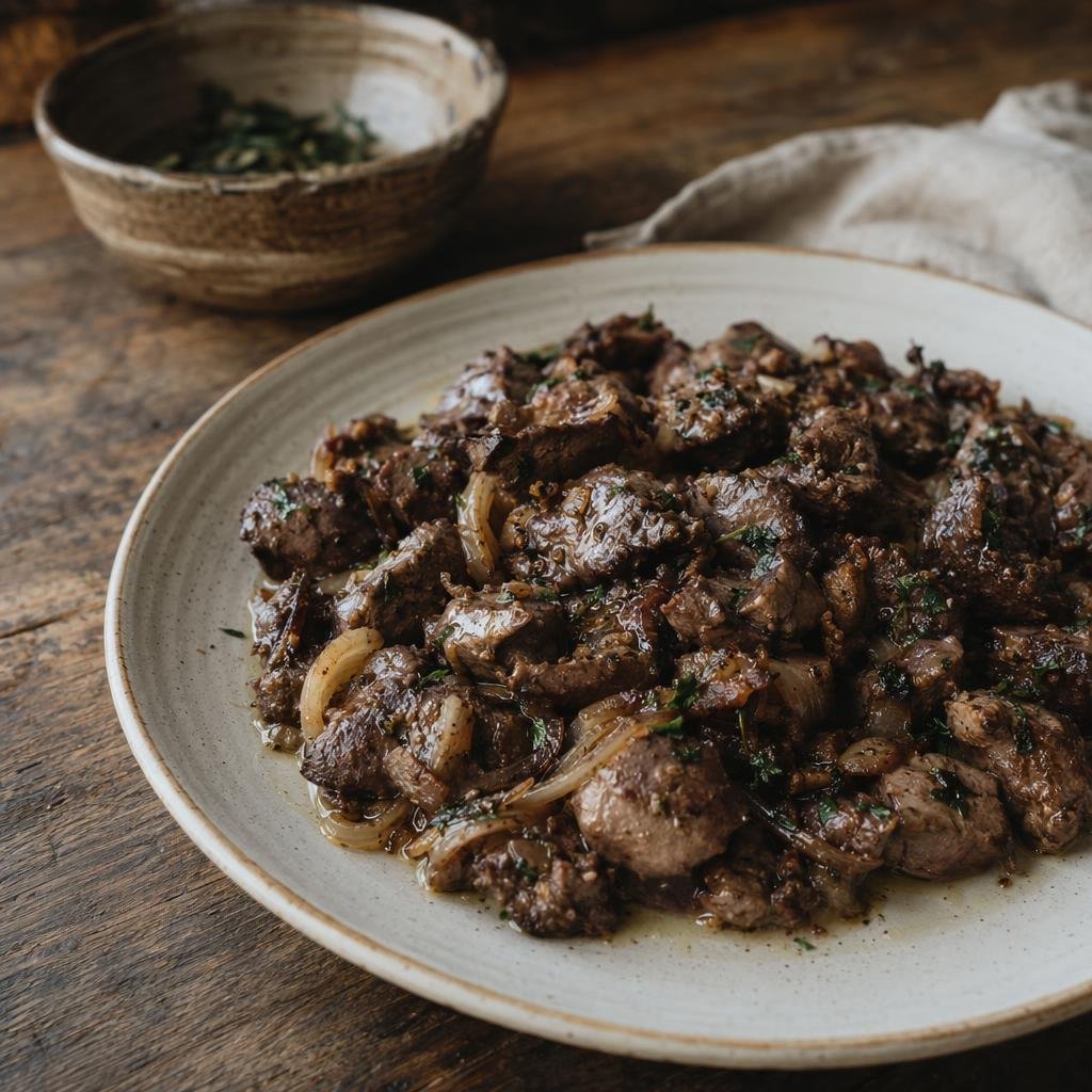 Coratella d’agnello — piatto tipico di Perugia