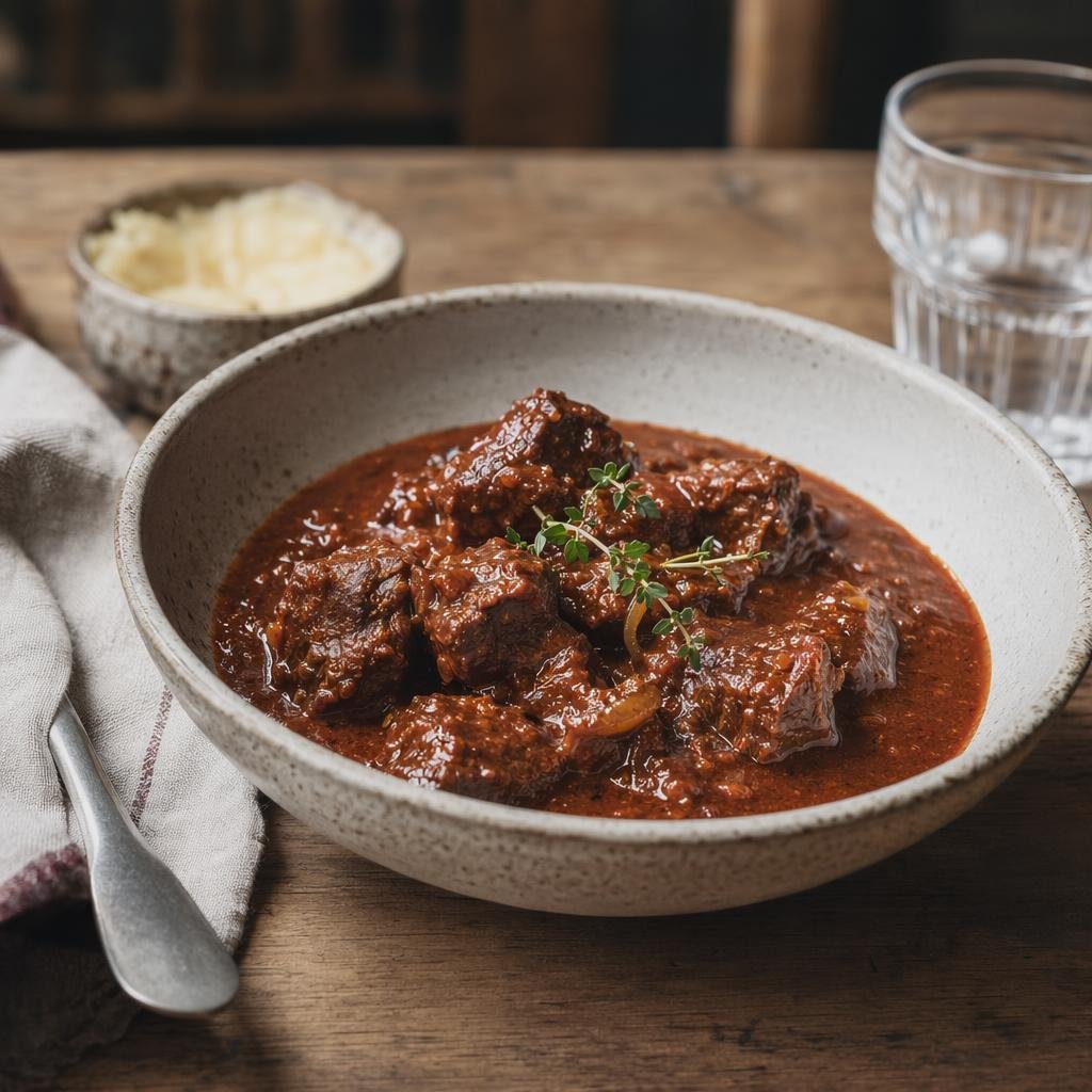 Gulasch altoatesino — Piatto tipico di Bolzano