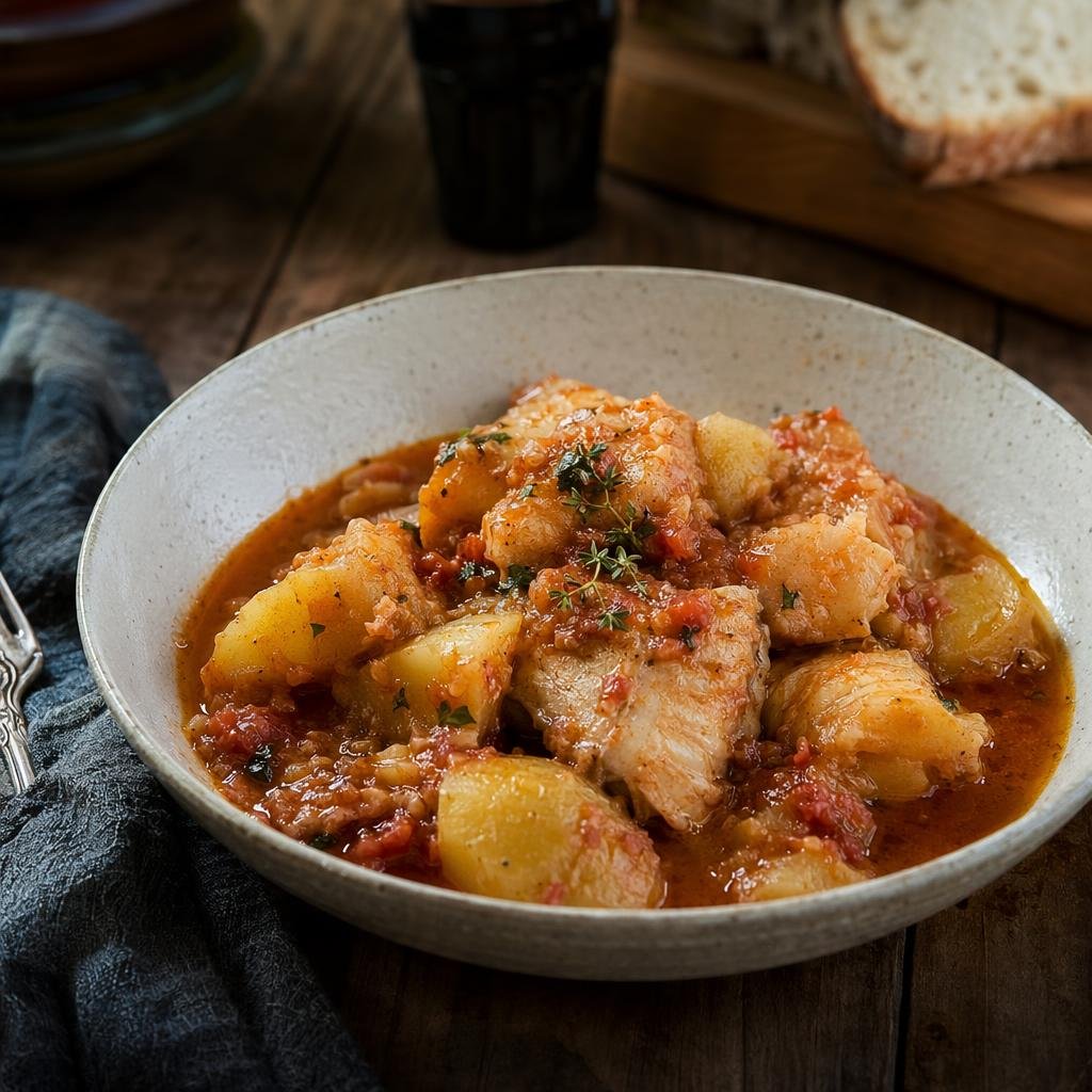 Stoccafisso all’anconetana — piatto tipico di Ancona
