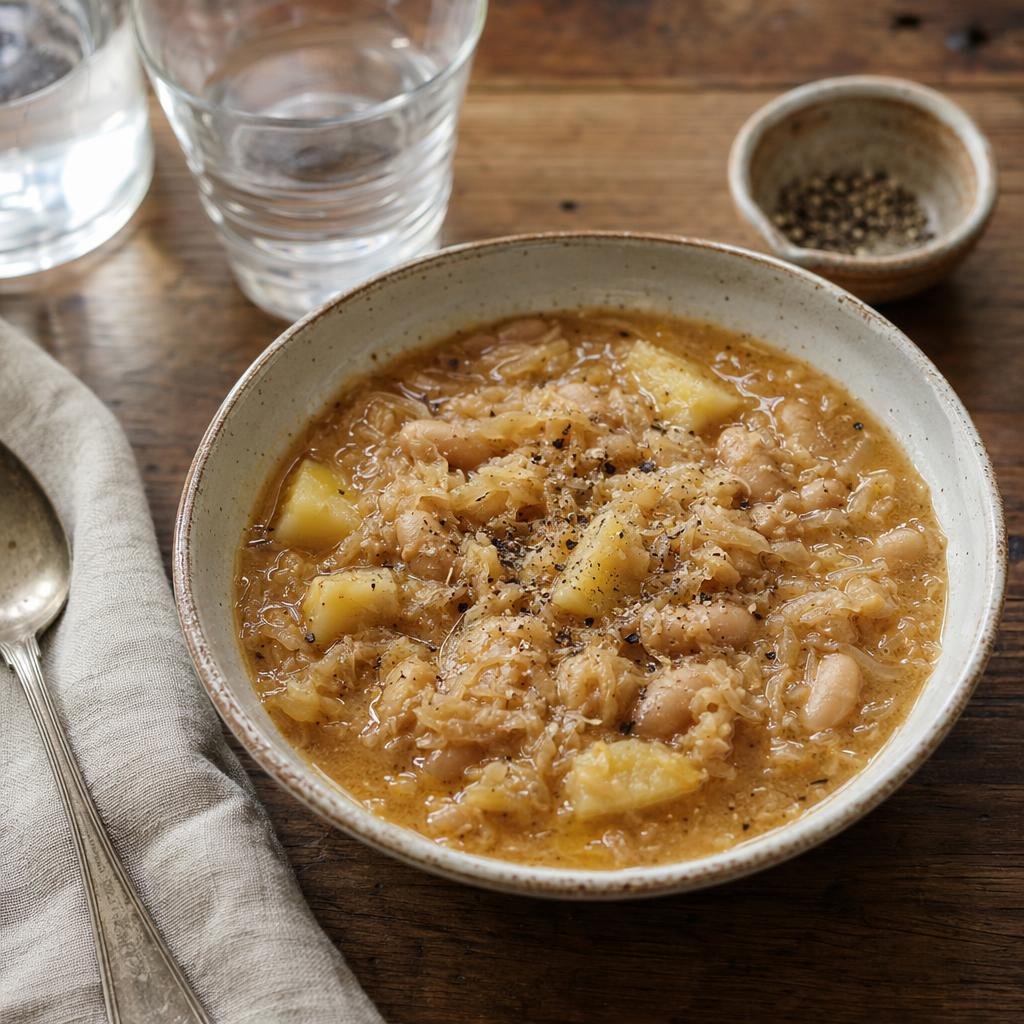 Jota triestina — typical dish of Trieste