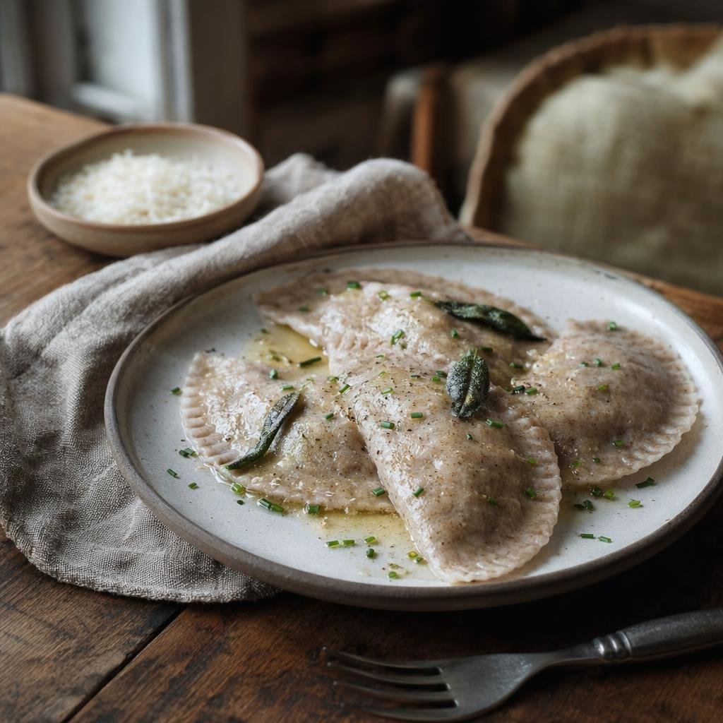 Schlutzkrapfen — piatto tipico di Bolzano