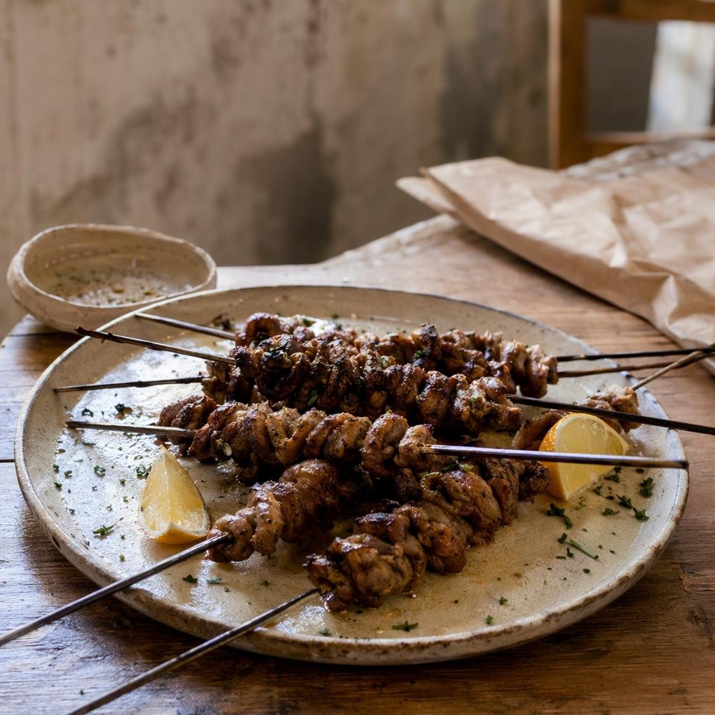 Stigghiola — piatto tipico di Palermo