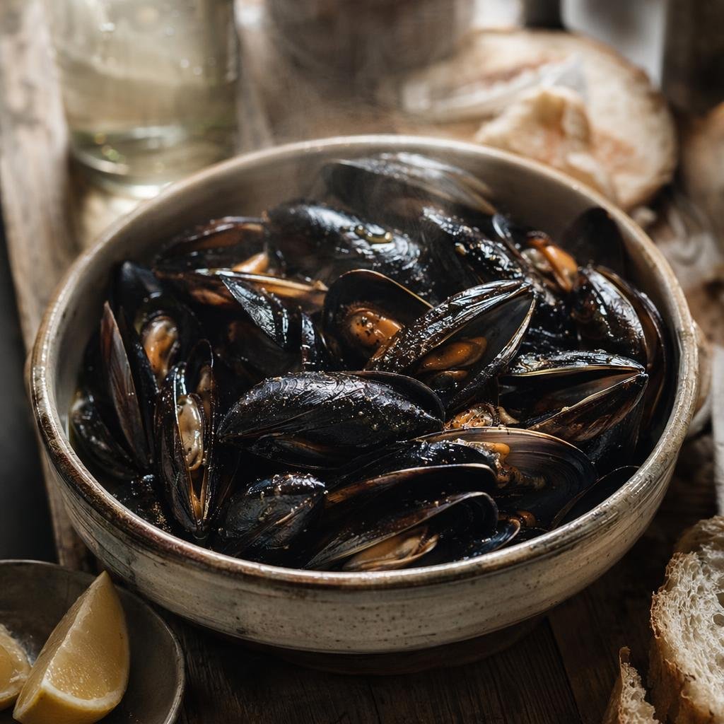 Impepata di Cozze — piatto tipico di Napoli