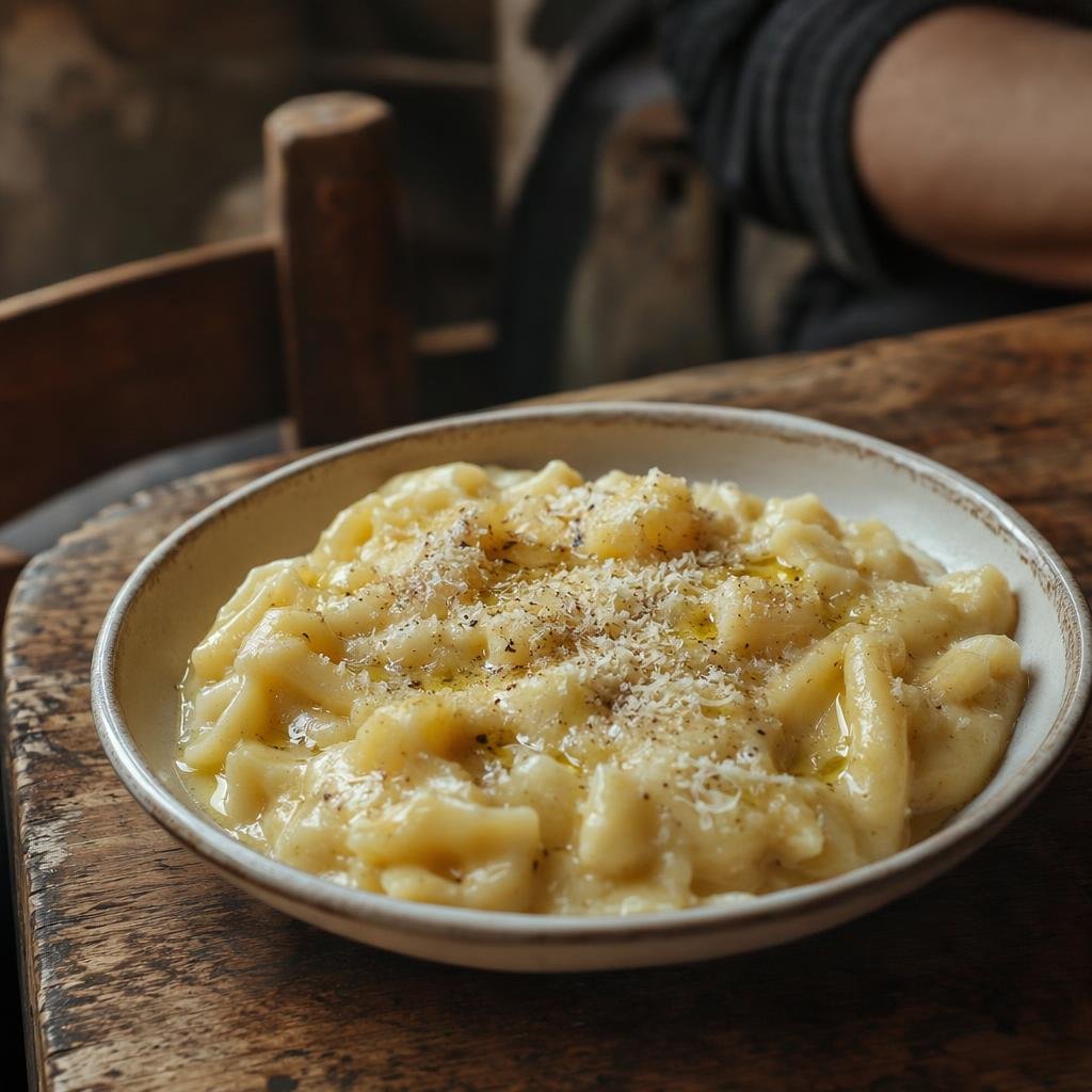Pasta e Patate con Provola — piatto tipico di Napoli