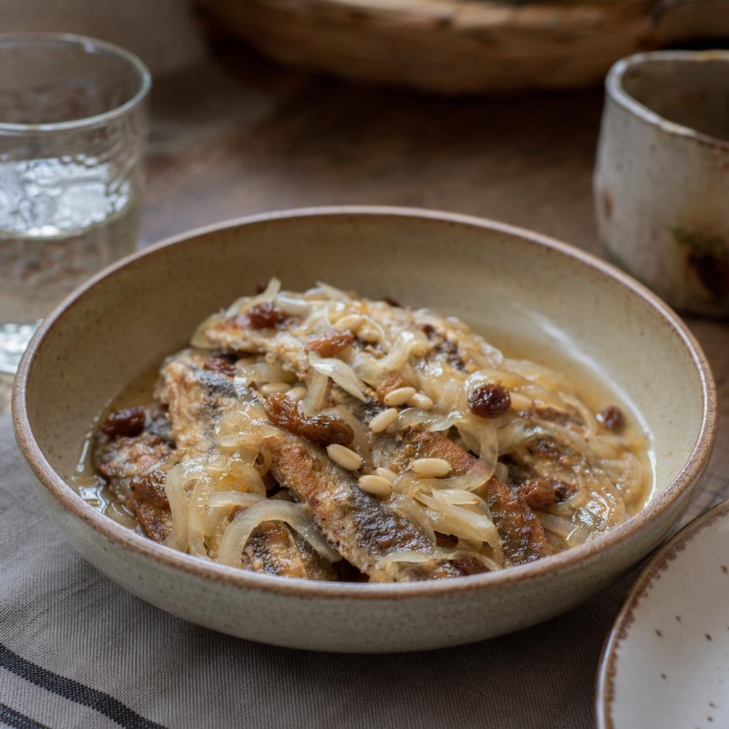 Sardoni in savor — Typical dish of Trieste