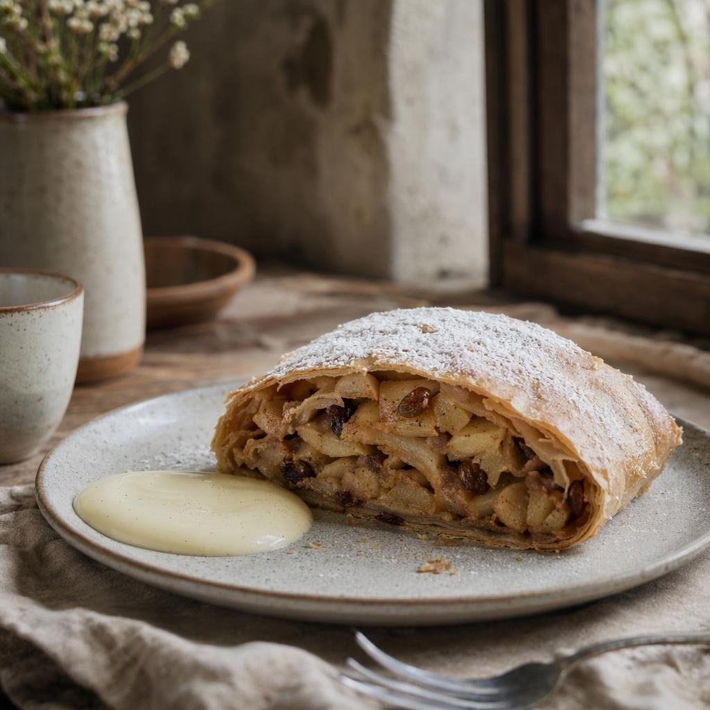 Strudel di mele altoatesino — Piatto tipico di Bolzano