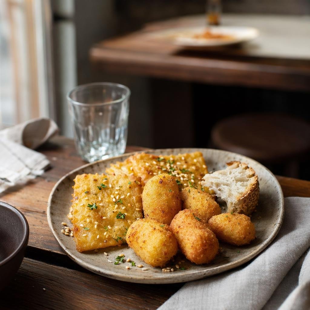 Panelle e crocchè — piatto tipico di Palermo