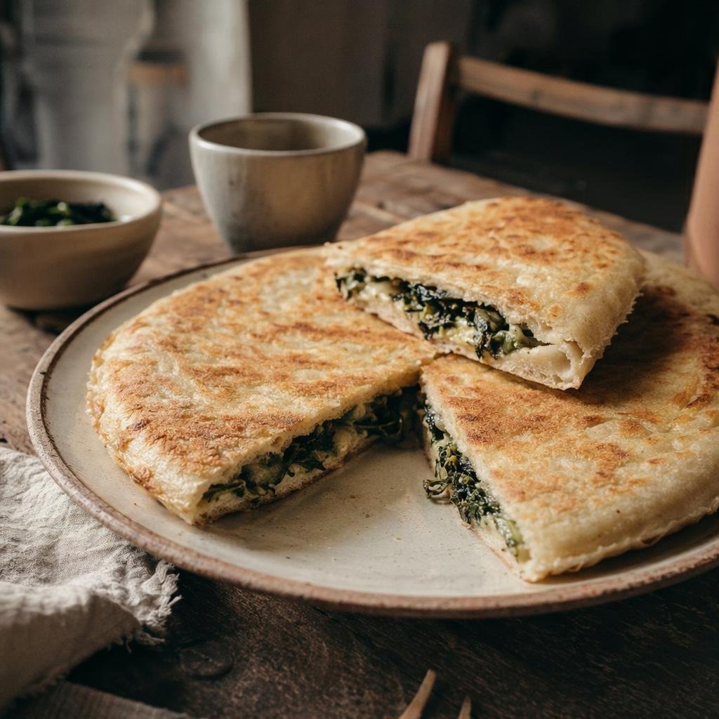 Torta al testo — piatto tipico di Perugia