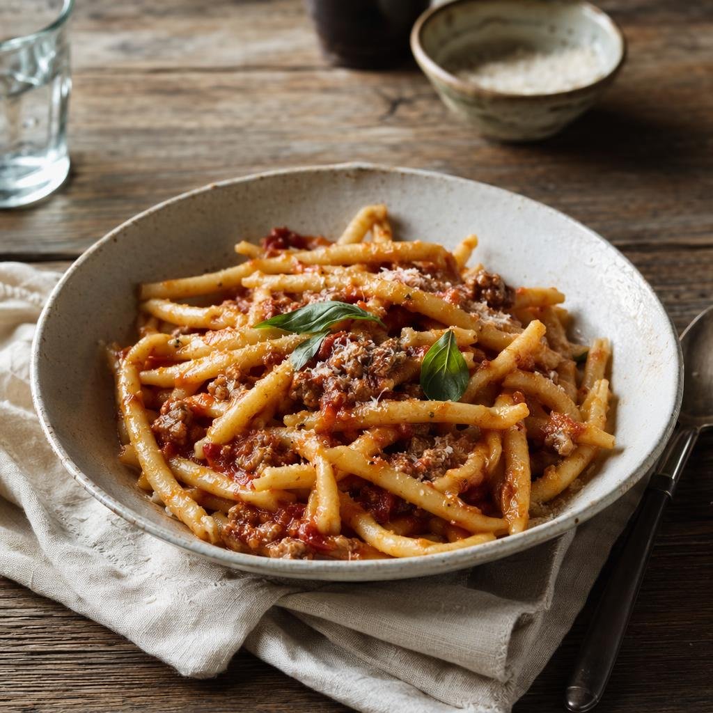 Fileja alla catanzarese — piatto tipico di Catanzaro