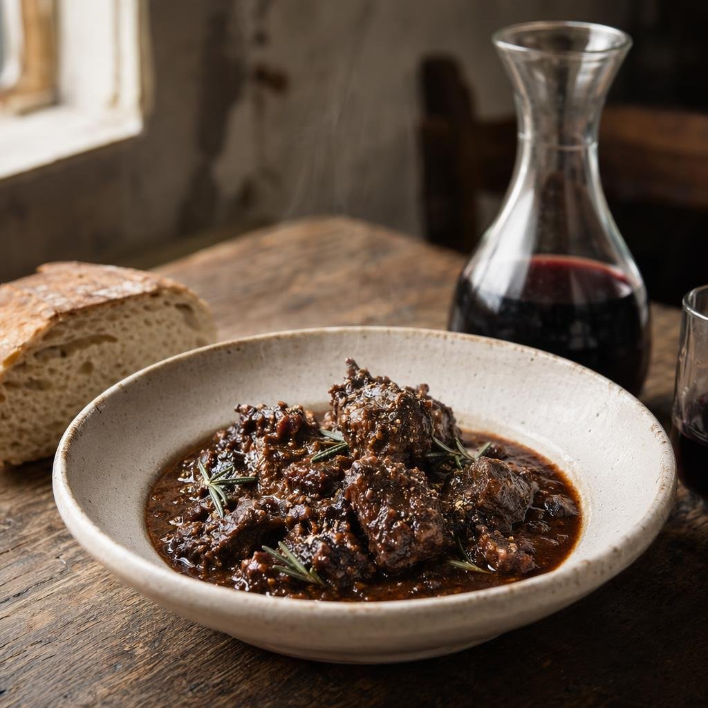 Cinghiale in umido — Piatto tipico di Perugia