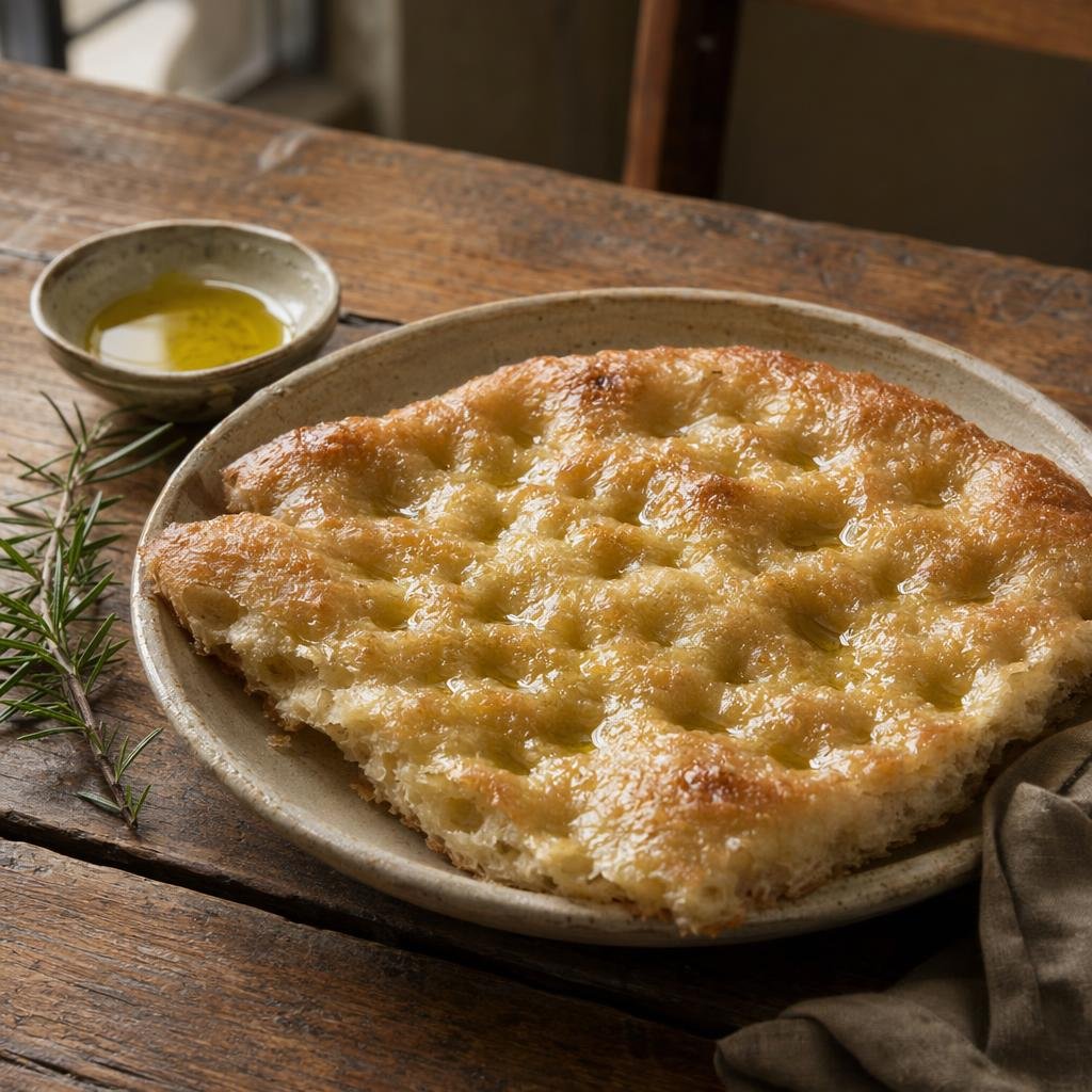 Focaccia genovese — piatto tipico di Genova