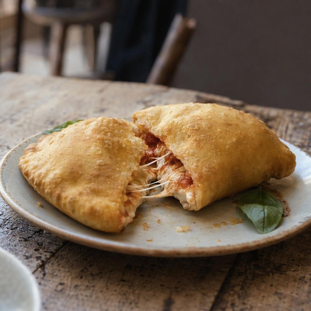 Calzone fritto — piatto tipico di Lecce