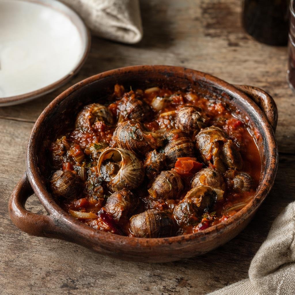 lumache di terra — piatto tipico di Catanzaro