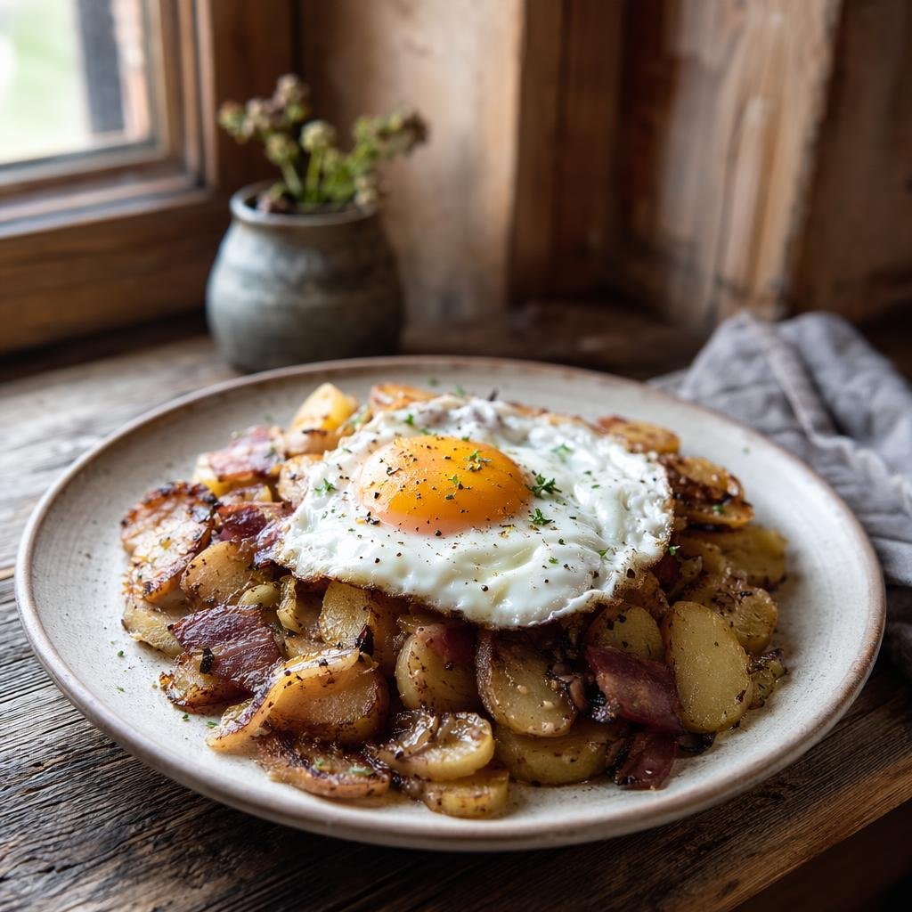 Tiroler Gröstl — typisches Gericht aus Bozen