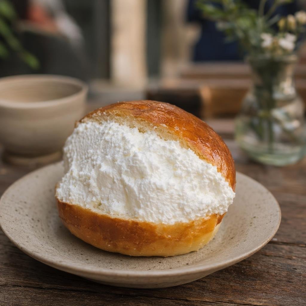 Maritozzo con la Panna — piatto tipico di Roma