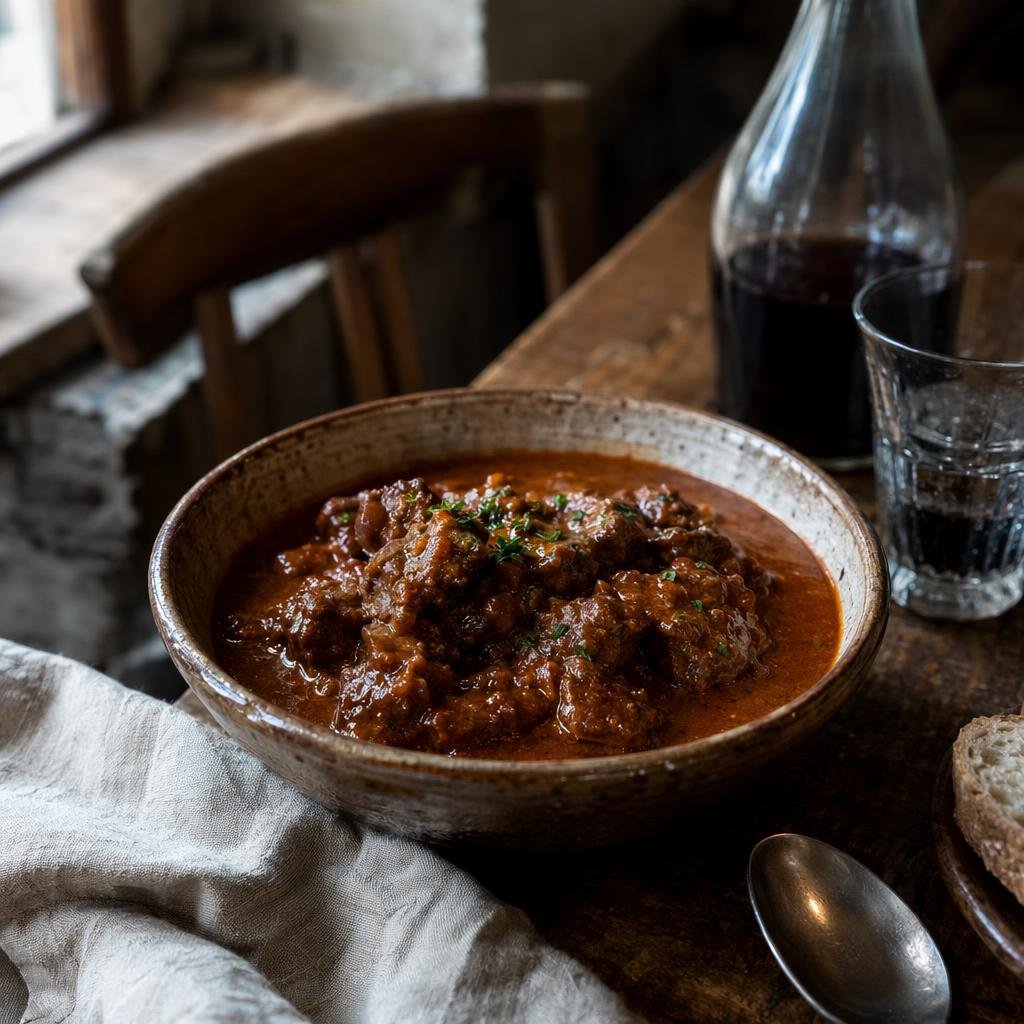 Gulasch alla triestina — piatto tipico di Trieste