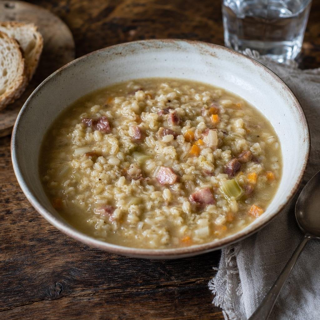 Zuppa d’orzo alla trentina — piatto tipico di Trento