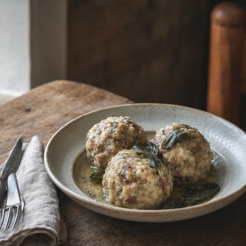 Canederli — Piatto tipico di Trento