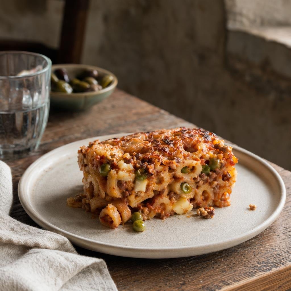 Anelletti al forno — piatto tipico di Palermo